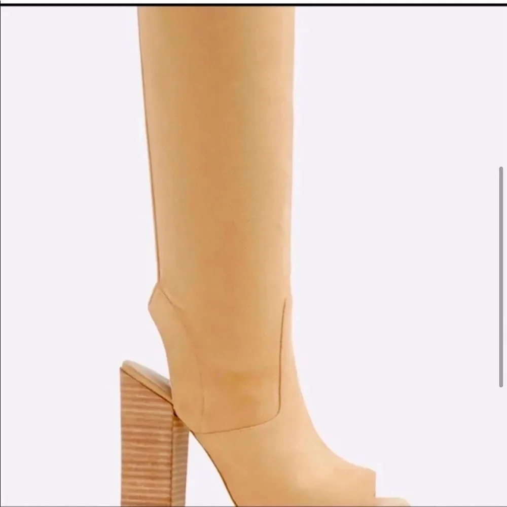 tan suede